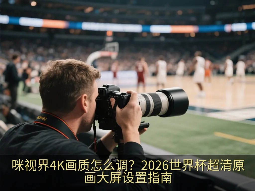 咪视界4K画质怎么调？2026世界杯超清原画大屏设置指南